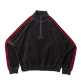 Velours Half Zip Track Jacket