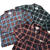 網狀ombre止回襯衫