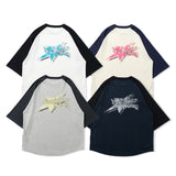 raglan Star徽標SS T卹