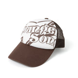 스타 로고 메쉬 캡