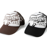 스타 로고 메쉬 캡