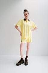 umbro×common gull products.でこぼこのニットショートパンツ