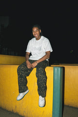 Tribal logo rhinestone tee