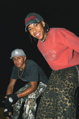 Tribal logo rhinestone tee