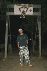 Tribal logo rhinestone tee