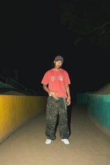 Tribal logo rhinestone tee