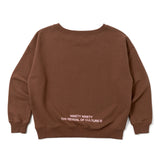 OG 로고 발렌타인 오프숄더 스웨트