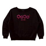 OG 로고 발렌타인 오프숄더 스웨트