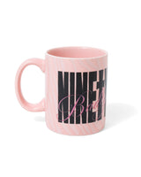 【9090×ラヴ上等】Gothic Logo Zebra Mug Cup