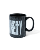 【9090×ラヴ上等】Gothic Logo Zebra Mug Cup