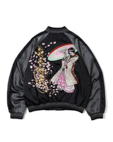 【9090×ラヴ上等】Ukiyo-e Embroidered Souvenir Jacket