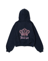 【9090girl×Juicy Couture】90 Logo Zip Hoodie