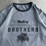 BALLSY Overdyed Ringer T-shirt