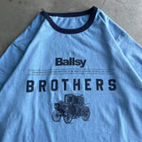 BALLSY Overdyed Ringer T-shirt