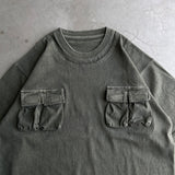 Pigmented military T-shirt