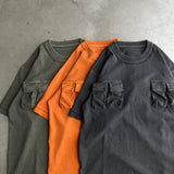Pigmented military T-shirt