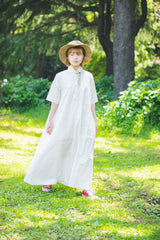 레이스 업 드레스