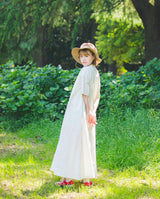 레이스 업 드레스