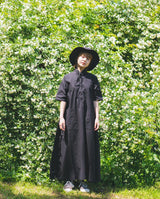 레이스 업 드레스