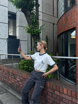 two points ringer Tee