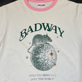 Mirror Ball Raglan Tee