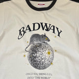 Mirror Ball Raglan Tee