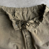 Double Knee Wide Baggy Half Pants