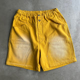 Double Knee Wide Baggy Half Pants