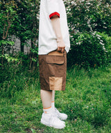 By color waide shorts