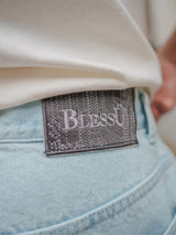 Denim Wide Half Pants