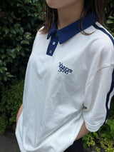 small logo line polo
