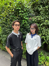 small logo line polo