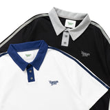 small logo line polo