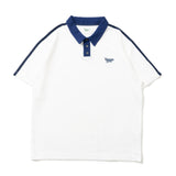 small logo line polo