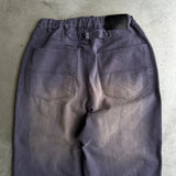 Vintage processing wide work pants