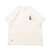 Honeycomb Henley Neck T