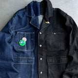 WORK DENIM COVERALLS