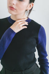 bycolor tight rib knit