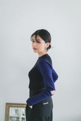 bycolor tight rib knit