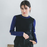 bycolor tight rib knit