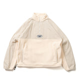 switching fleece half zip