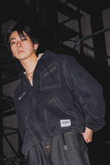 오리 까마귀 재킷