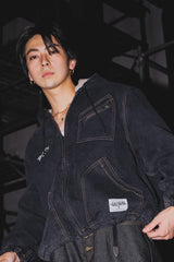 오리 까마귀 재킷