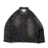 vintage patch denim jacket-2