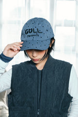 ストライプでドットなひきこもりcap