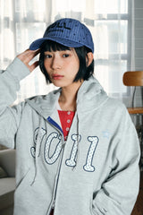 ストライプでドットなひきこもりcap