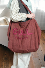 スウェードのひきこもりbag