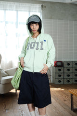 毛足の長いギンガムチェックのひきこもりbag