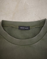 心形印花圆领卫衣