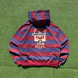 Boxy ruler assorted zip hoodie